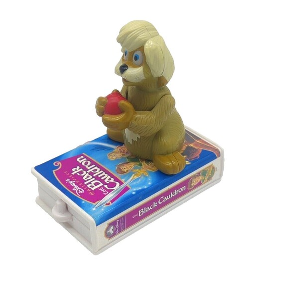 Vintage 1998 Gurgi McDonalds VHS Train Video Favorites #5 Disney Black Cauldron - Picture 1 of 9